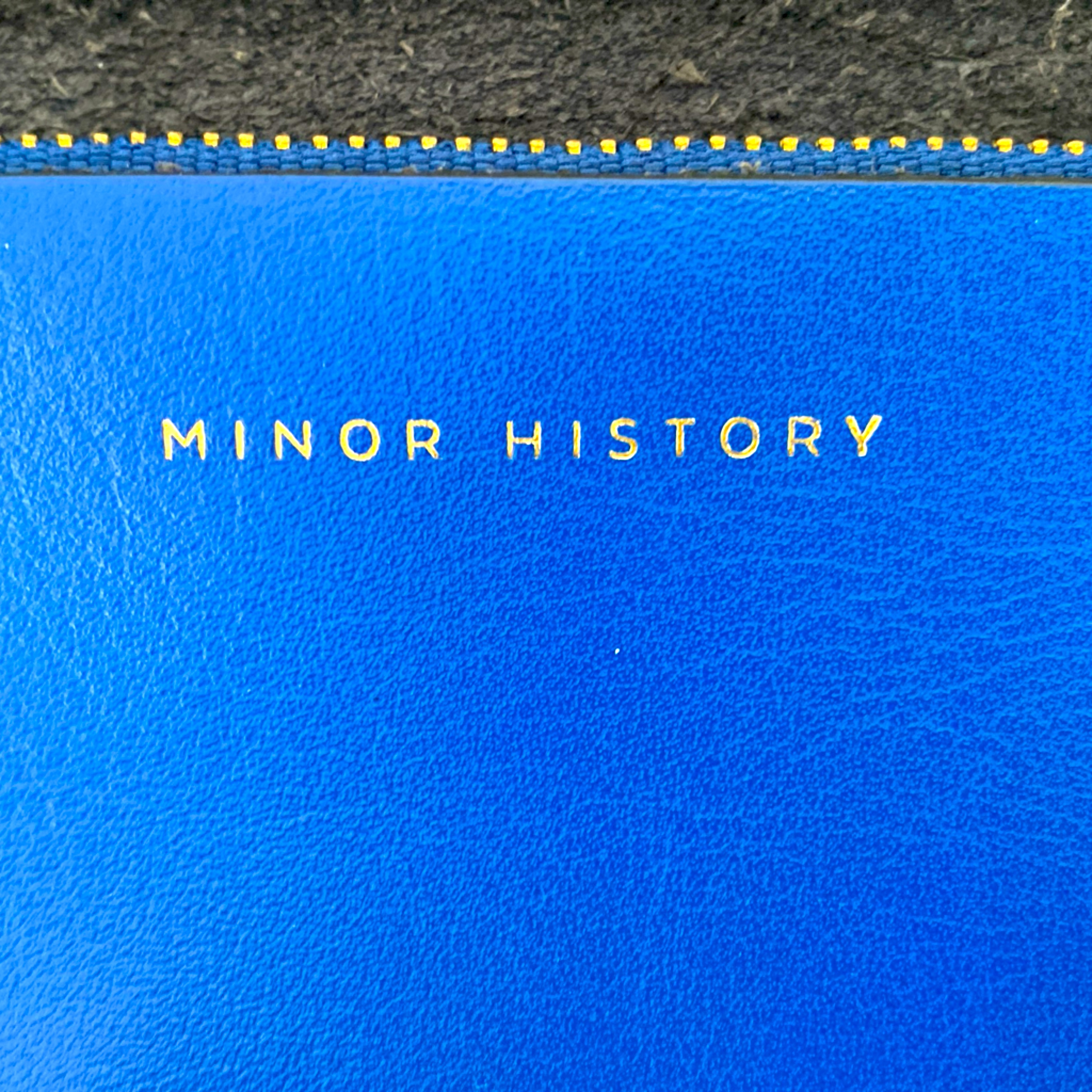 Minor History The Ledger Royal Blue Long Wallet 100% Leather Vgc — image 4 of 8
